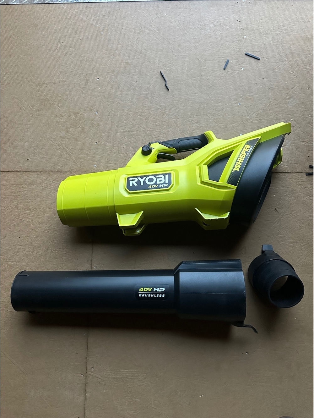 Ryobi 40V HP Whisper Series Brushless Leaf Blower